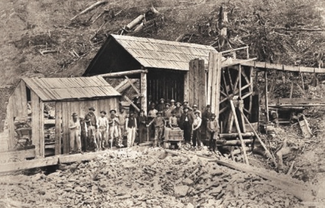 1851:Queen charlotte gold rush
