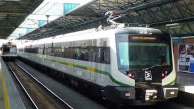 El metro en Medellín