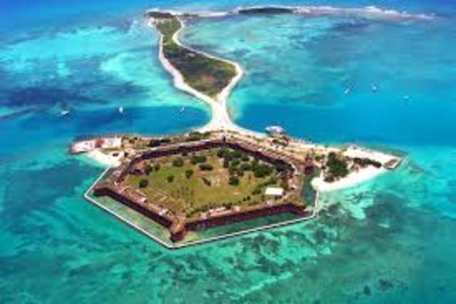 Dry Tortugas National Park is established