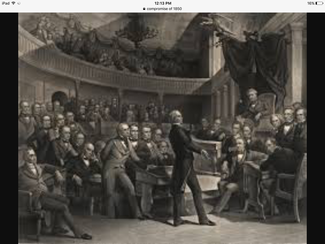 -Compromise of 1850- passed