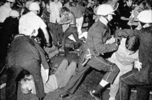 Riots at the Chicago democratic Convention