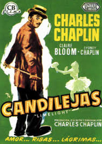 Estrena Candilejas, su más apreciado filme de madurez.