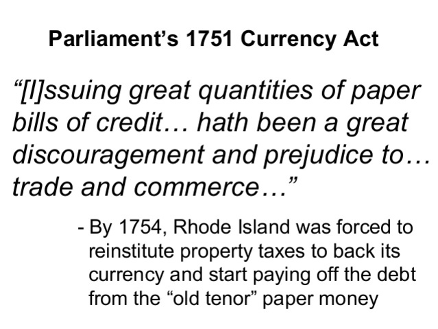 Currency Act of 1751