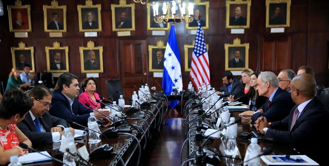 Congresistas estadounidenses visitan Honduras