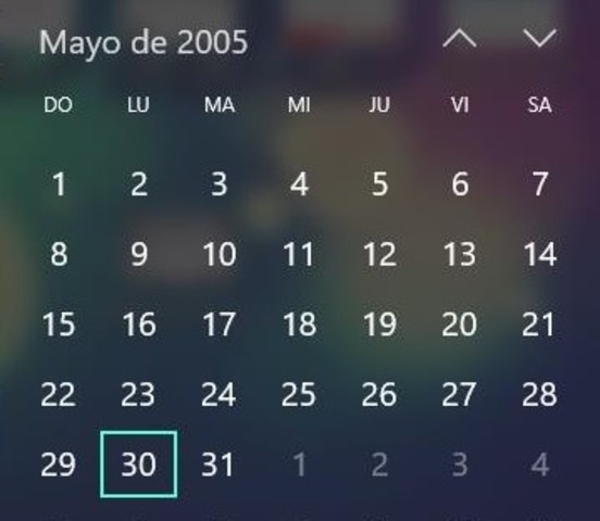 5 PRIMER PLAZO: 30 de Mayo de 2005