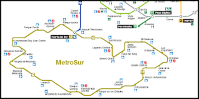 CREACIÓN DEL METROSUR EN ESPAÑA