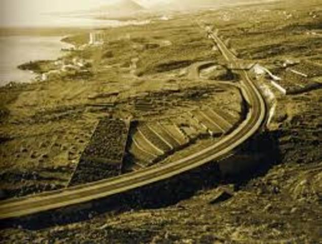 Construccion de las primeras autopistas