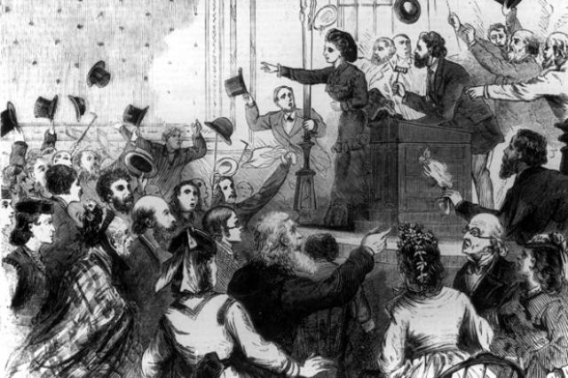 First Woman to Run for President