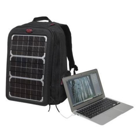 mochila con energia solar