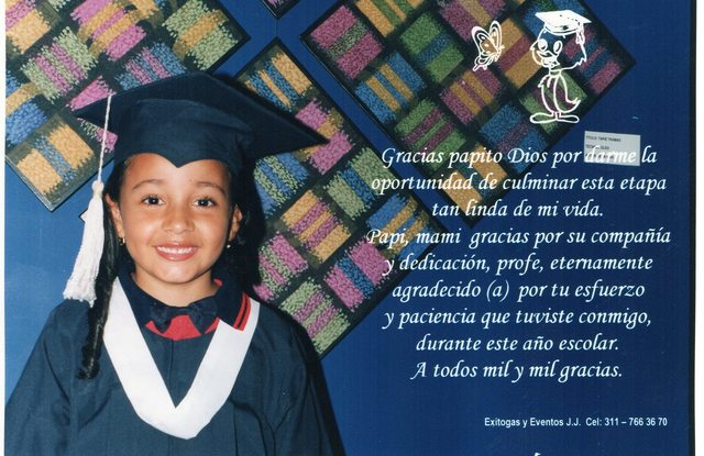 my graduate in Manitas Creativas