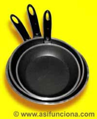 1.946 Se comercializa el teflón.