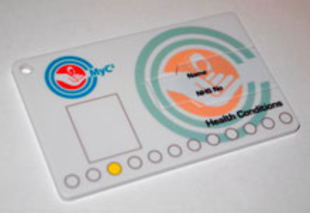 Las tarjetas médicas inteligentes encuentran su sitio