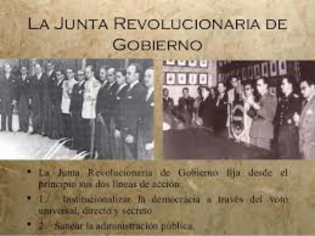JUNTA REVOLUCIONARIA DE GOBIERNO