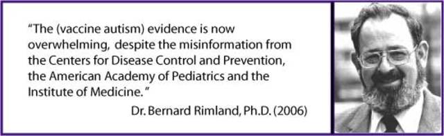 Bernard Rimland Treatment/Interventions