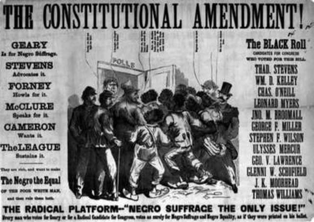 15th Amendment: Black Suffrage