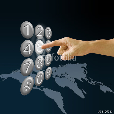 Llamadas nacionales e internacionales.