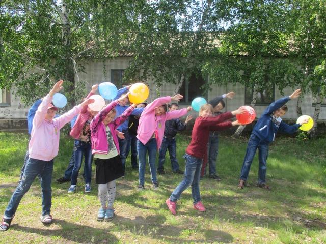 Флешмоб ко Дню Победы.