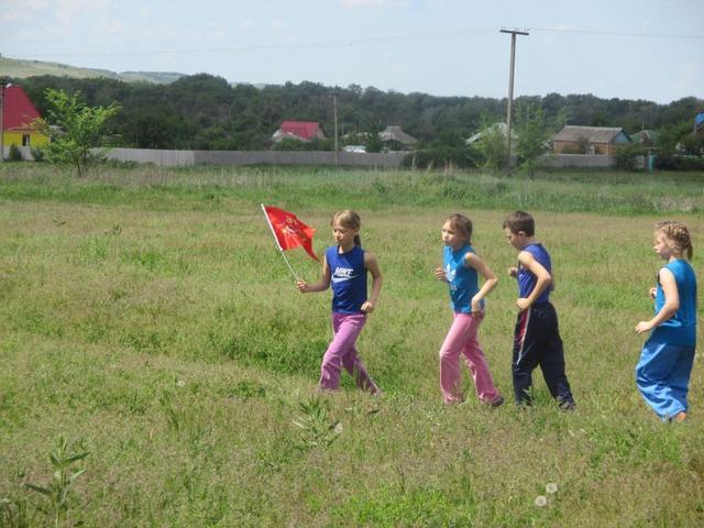 Спортивный марафон, посвящённый Дню Победы.