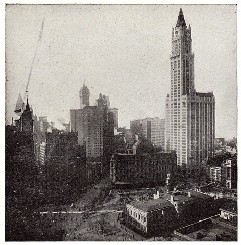 Nueva York. Se completa el Edificio Woolworth, el más alto del mundo.