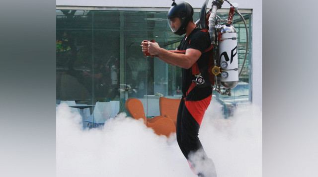 Manned Jet pack Tests