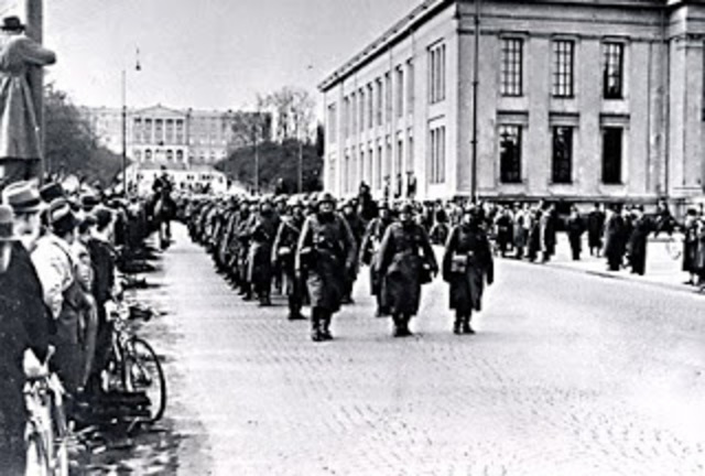 Saksamaa hõivas Taani ja ründas Norrat