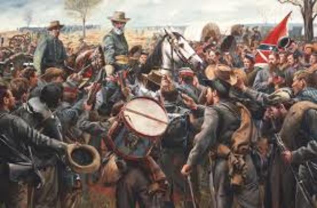 The Surrender at Appomattox Courthouse