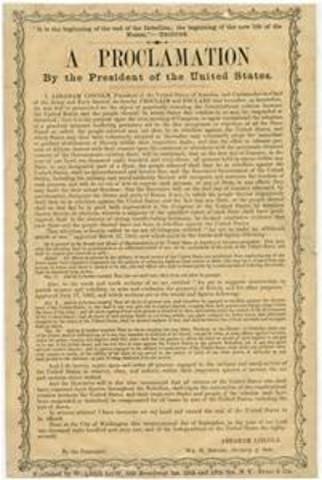 Emancipation Proclamation