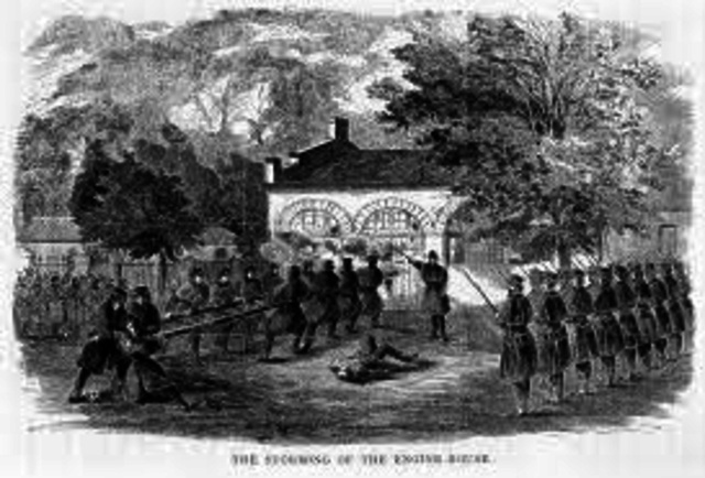 John's Brown raid at Harpor's Ferry