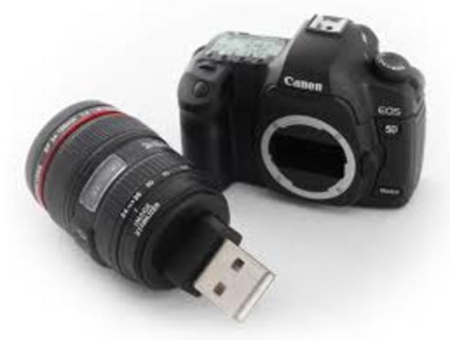 Llega la camara digital, el DVD y la USB