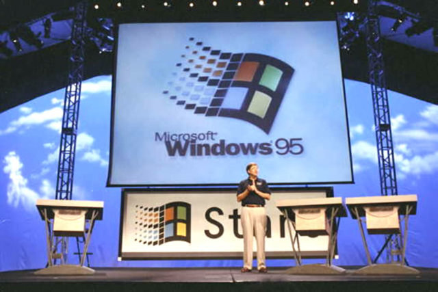 Lanzamiento Windows 95