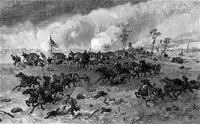 The first battle of Bull Run