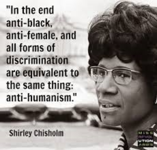 Shirley Anita St. Hill Chisholm