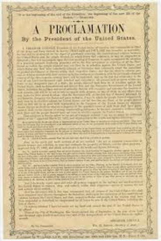 emancipation proclamation