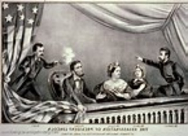 President Abe Lincoln assasinated