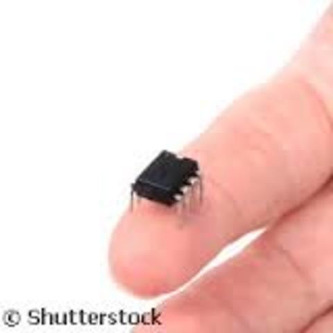 miniaturización de los componentes