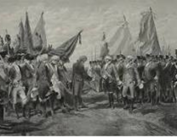 British surrender at Yorktown, Virginia