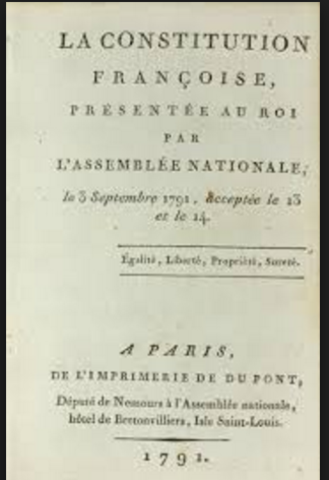 First French Constitution