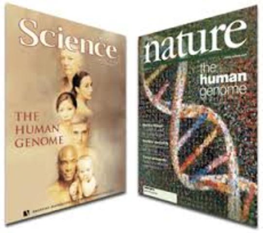 Publicación de genoma humano completo