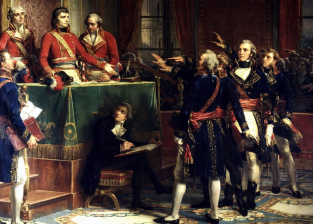 Napoleon signed a “Coup d’etat”
