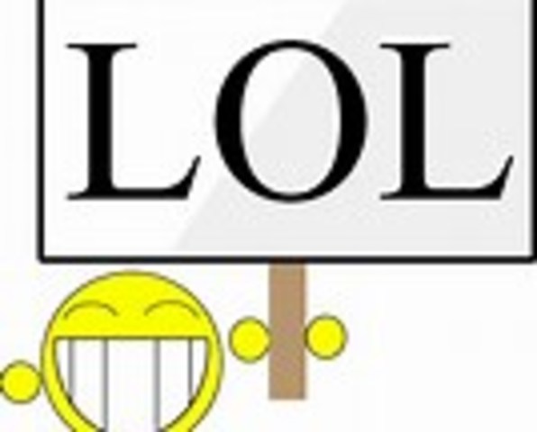 'LOL' was invented