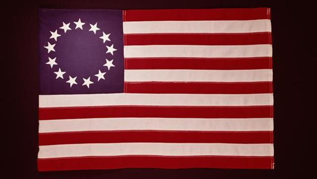 First official flag of the USA