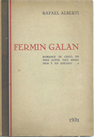 Alberti estrena dos obras teatrales.