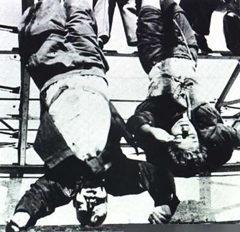 Death of Benito Mussolini