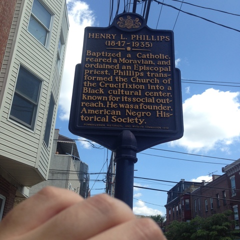 Henry L. Phillips- American Negro Historical Society/ Church of Crucifixion