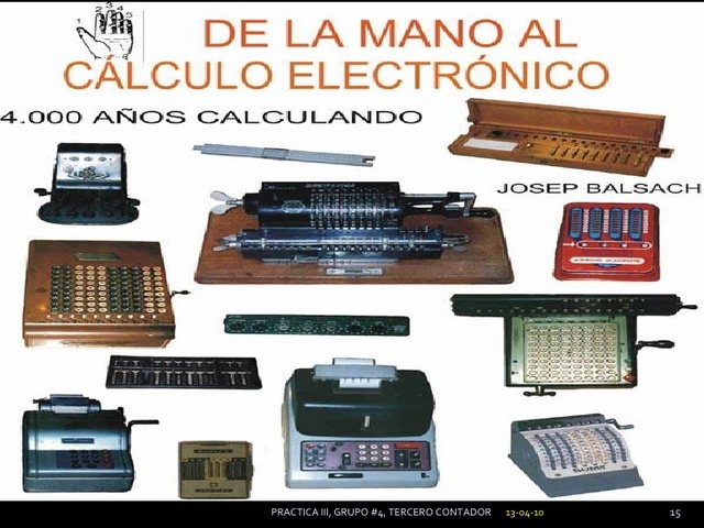 evolucion de la calculadora