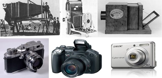 evolucion de las camaras fotograficas