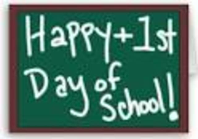frist day of s chool