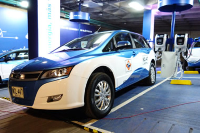 Taxis eléctricos en Colombia