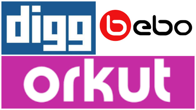 Digg, Bebo y Orkut