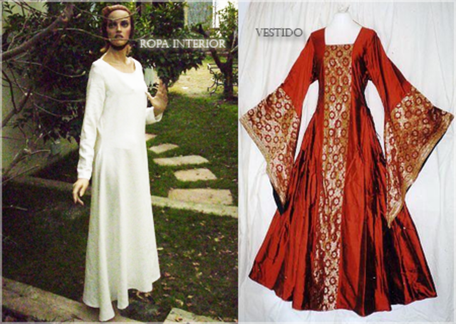 Vestimenta femenina Edad Media